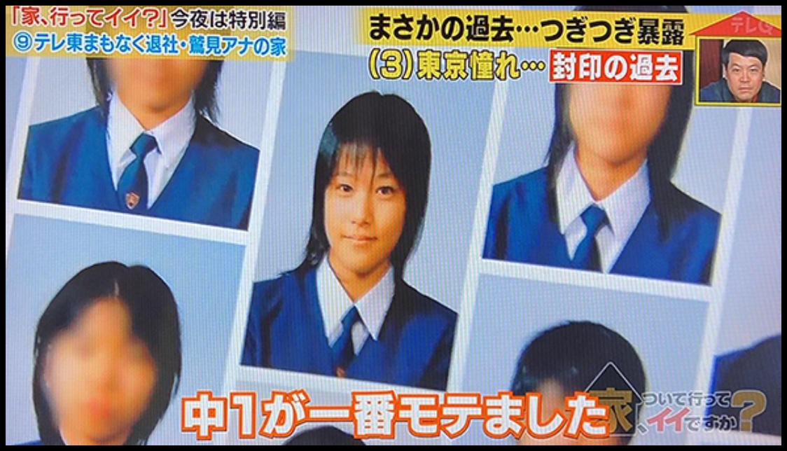 鷲見玲奈の学歴と偏差値 出身中学 高校の卒アルやエピソードは